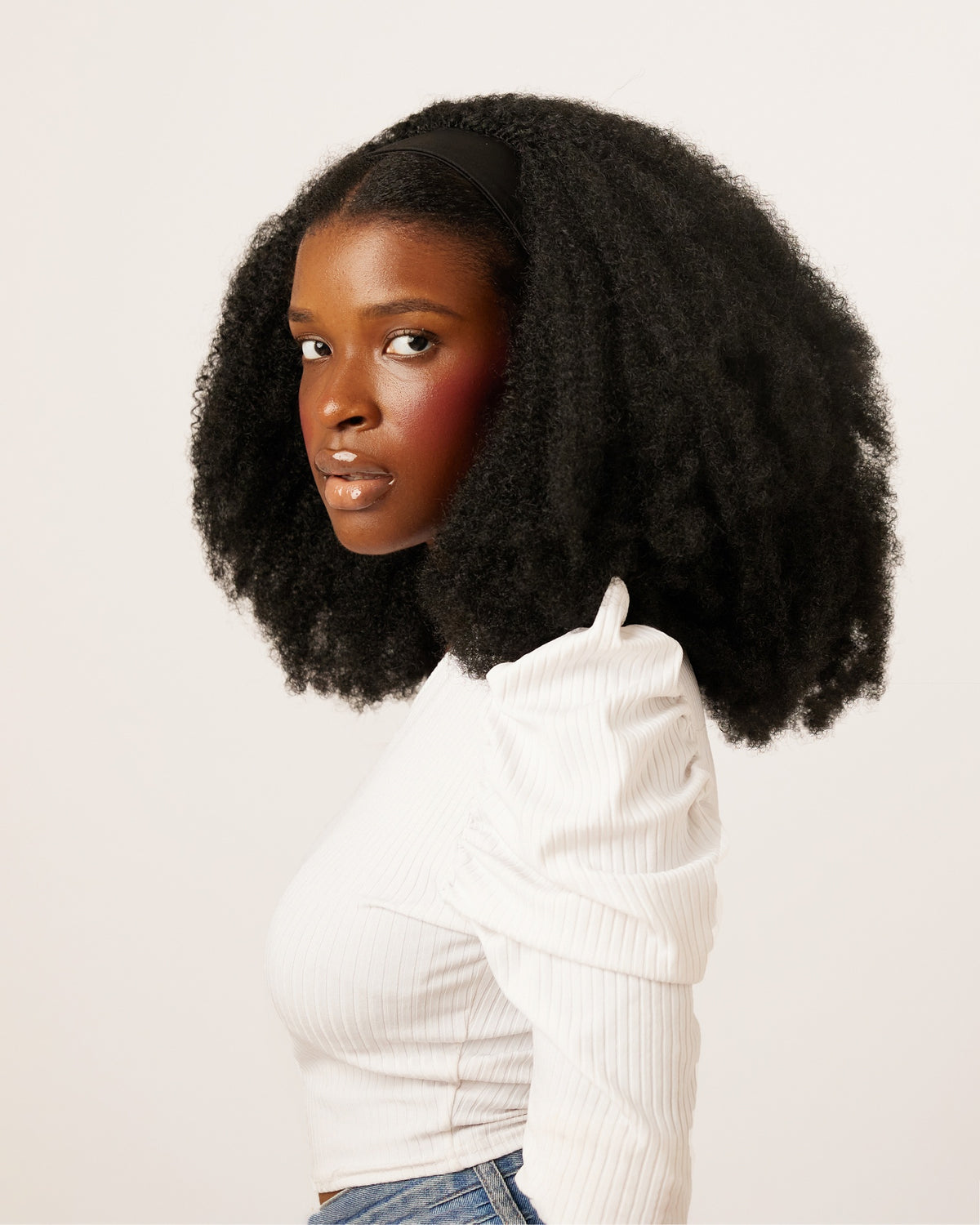 THE AFRO HEADBAND WIG
