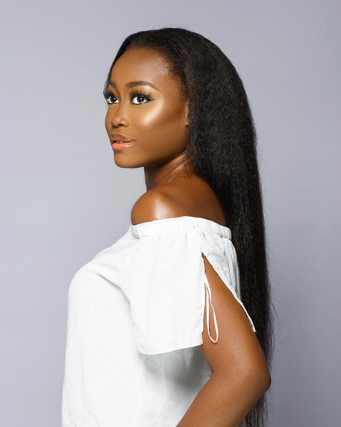 Kinky Straight U-Part Wig
