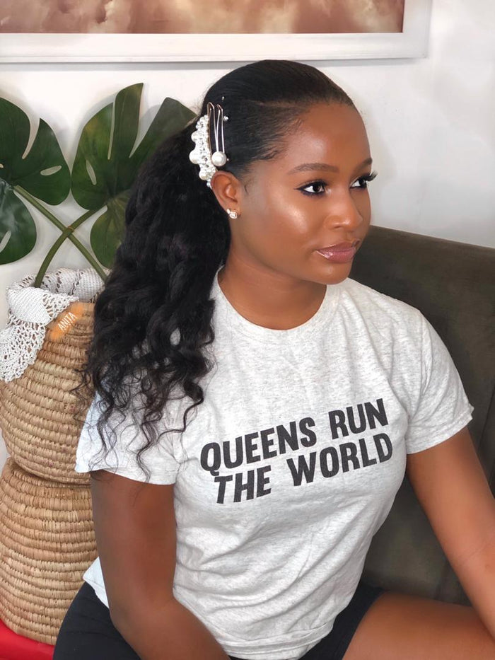 Kinky Straight Virgin Hair Ponytail